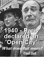 Unfortunately, attacking forces do not always respect the declaration of an 'open city'. What does it mean?